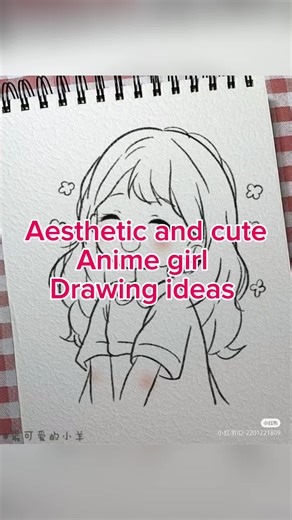 Cute Anime Girl Drawing Ideas | Art Inspiration