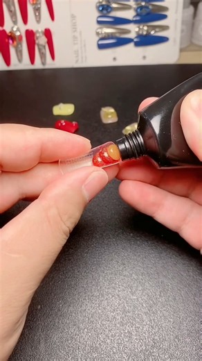 polygel nail extension tutorial #polygelnails #nailextension #nailtutorial #shortsfeed #ytshorts‎