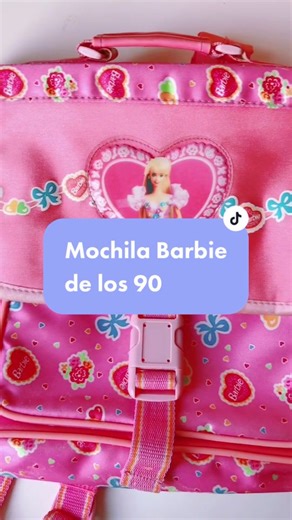 Mochila Barbie de los años 90: Un recuerdo nostálgico