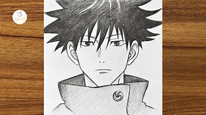 8.7K views · 105 reactions | How to draw Megumi from Jujutsu Kaisen...