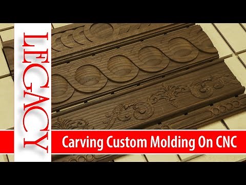 Restoring Custom Carved Moldings with Legacy's Maverick CNC System - Legacy Woodworking