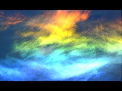 "Fire Rainbows" - Circumhorizonal Arc Phenomenon Stunning and Rare