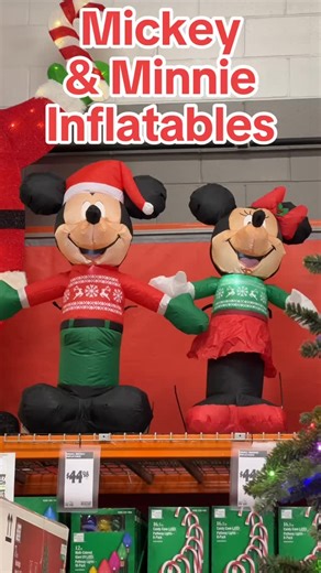 $29–$189 Mickey & Minnie Picks at Home Depot 🎄 Best Sellers Ranked. Hunting the best Mickey & Minnie Christmas inflatables at Home Depot so you can build a magical (and matchy) yard display in minutes. I’ll show real-life scale, brightness at dusk, and what’s in the box (stakes, tethers, blower). Standouts I saw online: the classic 5-ft Mickey & Minnie Sled Scene ($99), a 6-ft Chimney-Top Mickey & Minnie ($119), budget 3.5-ft Minnie variants (from $34.98), plus a 3.5-ft Mickey in holiday outfit