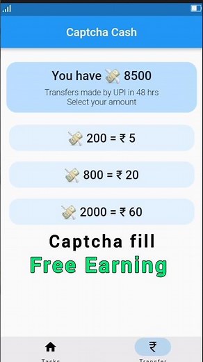 Earn ₹500 Daily Captchas Typing | Without investment earning app | New Earning App