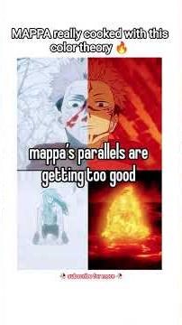 MAPPA really cooked with this color theory 🔥
