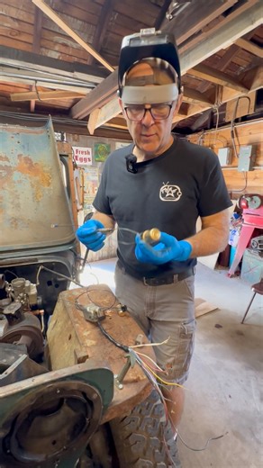 4K views · 77 reactions | Working on Cletus’ flashers using a Vintage 12v Signal Flashing Machine - we checked the fuse only to find a busted fuse wrapped in Aluminum Foil - clever work around, just don’t forget it and leave it behind! #portrayaltv | Portrayal | Facebook