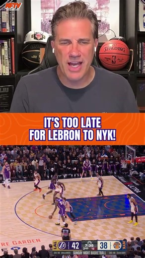 It's Too Late For LeBron To The Knicks!