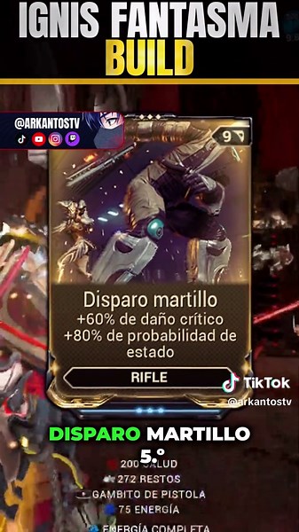 LA IGNIS FANTASMA DEL PUEBLO - PORQUE USTEDES ME LO PIDIERON #WARFRAME #TENNOCREATE #2025 #FYP #PARATII #livefest2025 #videogamesforlife