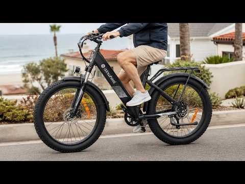 ISINWHEEL M60 Electric Bike 750W Motor 48V 13AH Battery 26 × 4.0 Fat Tires 7-Speed Electric Bike