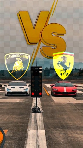 Lamborghini vs Ferrari Drag Race – The Shocking Winner!