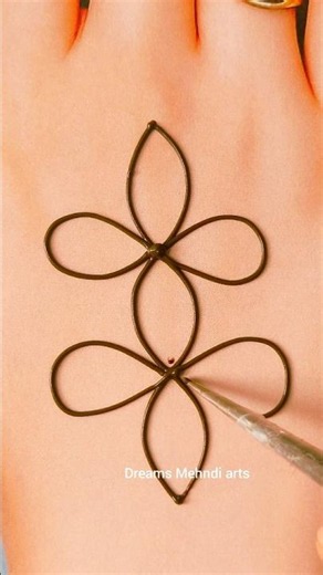 Simple trick Beautiful flower back hand mehndi design ||mehndi ka design 2026 ||#mehndi #heena