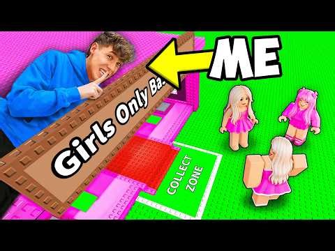 Sneaking into GIRLS ONLY SERVER in Steal A Brainrot…