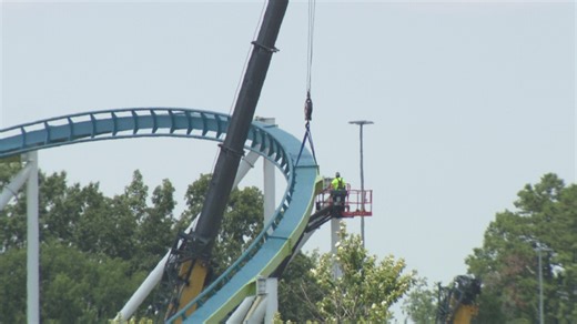 'Thank God no one was injured': Carowinds starts repairs on Fury 325 coaster