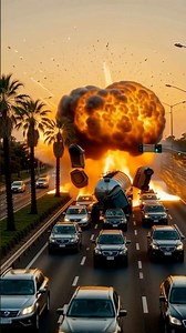 Oil Tanker Explosion Turns Freeway Into Fire Hell