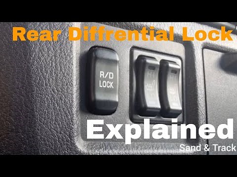 How to use R/D Lock? [Rear Diffrential Lock]