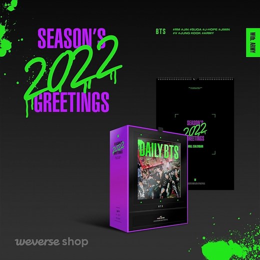 [MERCH] BTS 2022 SEASON'S GREETINGS — US BTS ARMY