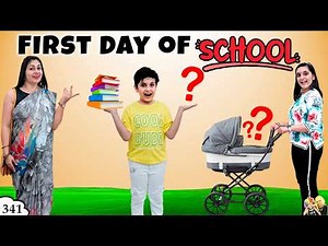 FIRST DAY OF SCHOOL | Ep 341 | Funny back to school | School Masti | Aayu and Pihu Show