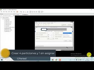 Crear particiones con GParted en Windows 10
