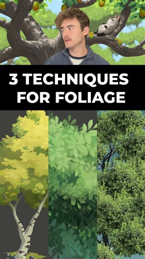 Schoolism on Instagram: "The 3 best techniques for painting foliage! Interested in learning more? Our FREE in-depth Digital Painting Course in Clip Studio Paint by Bobby Chiu is available NOW! All sign-ups in the first year will receive 1-year of CSP Debut Dual-device! Log in to Schoolism.com to see the Course Overview for details! Comment CSP below for more details and be sure to follow for more art tips!"