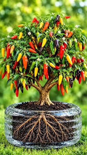 I Grew Chilies at Home 😱 | Seed to Harvest (Insane Results!) #shorts #viral #trending