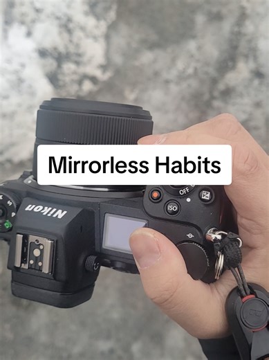 DSLR shooters don’t understand this 😂 Mirrorless battery habits are real. Turning the camera on and off between shots feels necessary when you’re managing battery life, especially with mirrorless cameras. DSLR users can usually leave the camera on without thinking twice. Different systems, different habits.