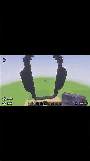 Minecraft:Building a Giant Eye of Sauron #minecraft #minecraftbuilding #minecraftshorts #eyeofsauron