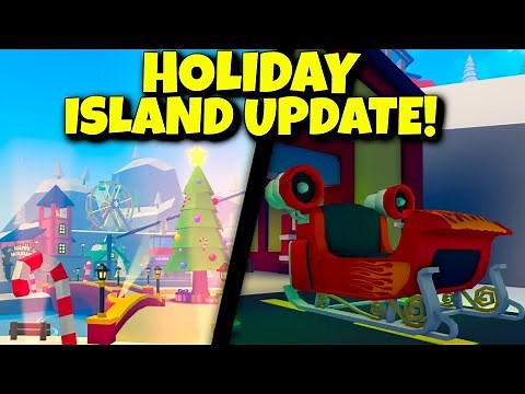 ❄️The NEW Holiday Event Island And Rocket Sleigh UPDATE! Tropical Resort Tycoon Roblox