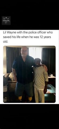 Lil Wayne Reunites with Cop Who Saved His Life at 12 ❤️ #lilwayne