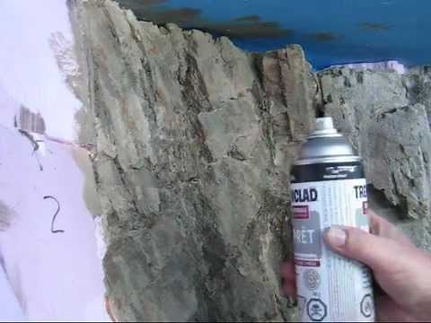 Carving Foam Rocks 2