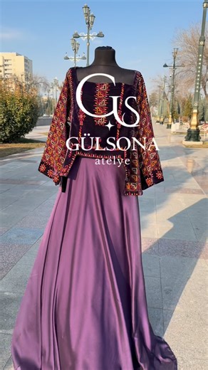 Gulsona_e👗🎓 on Instagram: "#nesipetsin #turkmenistan #trending #foryou @shuba_mehashgabat #millilik #elkeshde #exclusive"