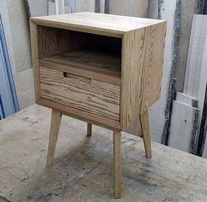 32K views · 385 reactions | Making a wooden nightstand DIY This video shows the process of making a wooden bedside table in the Scandinavian style. The bedside table is made of ash and has dimensions of 460*400*620 mm. Enjoy watching! | Woodworking Tools | Facebook