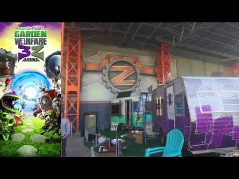 Plants vz. Zombies Garden Warfare 3Z Arena at Carowinds | Live from PopCap