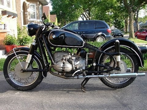 How to kick start a BMW R69S