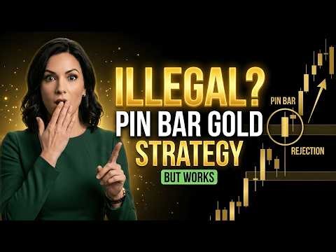 This Pin Bar Gold Strategy Feels Illegal (But Works) - Profit Charts