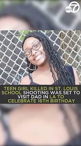Alexzandria Bell, the teen girl killed in a school shooting in St. Louis, was set to visit her dad in L.A. to celebrate her 16th birthday, he said. Now, he's flying to St. Louis to help plan her funeral. 💔 https://abc7.la/3FlAHDQ | ABC7