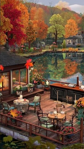 Soft Autumn Jazz Tunes 🍂 Cozy Night Coffee Shop with Fall Ambience ☕ Chill Jazz Vibes