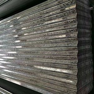 [Hot Item] Gi Galvanized Corrugated Metal Zinc Trough Techin 3.66 Mtrs X 0.80 Mt Galvanized Corrugated Prepainted Roofing Sheet