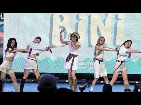 [4K] BINI - Unang Kilig (Live) @ Penshoppe THIS IS YOUR SIGN TO SUMMER Festival Mall Alabang