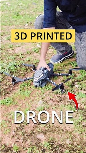 Testing My Foldable Drone V2.0 | 3D Printed Quad 🚁 #shorts