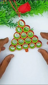 Low Budget Christmas Decoration Ideas With Paper Tree #handmade #Christmas #holiday #decor #trees | Origami Art & Crafts