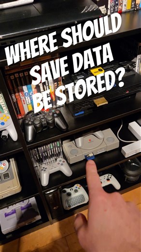 Save data- where should it be stored? #gaming