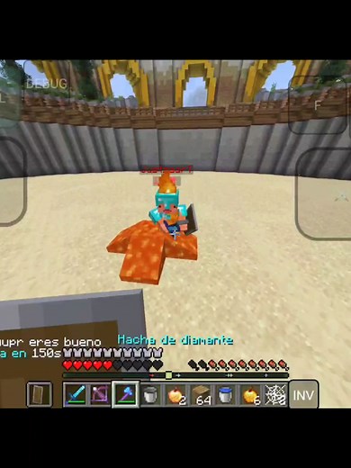 Practicando el PVP en Minecraft Java