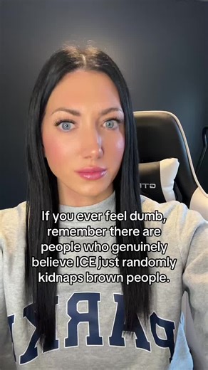 Some people are genuinely this stupid. ICE isn’t randomly ‘kidnapping’ anyone, it’s enforcing the law. Facts apparently hurt. #news #politics #conservative #conservativewomen #maga