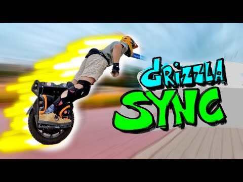 Grizzla SYNC Pads are WILD - LeaperKim Lynx Stunt Ride