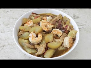 GINISANG UPO WITH PORK AT HIPON | HOW TO COOK UPO | EASY FILIPINO RECIPE