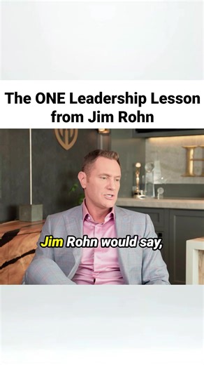 The ONE Leadership Lesson from Jim Rohn. Discover why leadership is one of the five crucial skills you need to thrive in 2024! LINK IN THE COMMENTS #BeTheException #leadership #jimrohn #leadershipmentor #successmentor #successmindset #leadershipskills #leadership | Darren Hardy