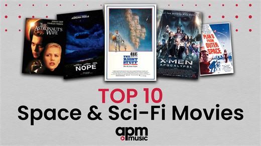 Did you see the #SolarEclipse? 😎 APM has long been associated with our solar system. Check out the top ten space and sci-fi movies that feature APM's music: https://bit.ly/4aMfhfz | APM Music
