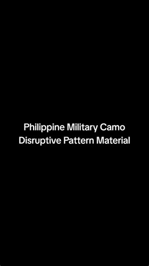 Philippine Military Camo: Disruptive Pattern Material Explained
