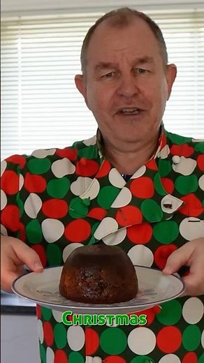 How to Flame a Christmas Pudding 🔥🎄 | Holiday Tradition #christmas #dessert #howto