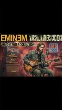 If Eminem fronted a '70s Detroit Rock Band: "Marshall Mathers"#eminem #eminemfans #slimshady #fypシ